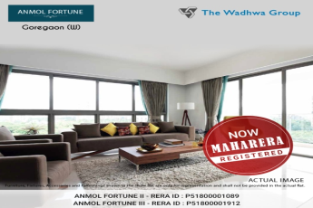 The Wadhwa Anmol Fortune is now MahaRERA Registered